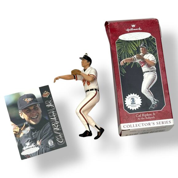 Cal Ripken Jr 1998 Baltimore Orioles Hallmark Keepsake Ornament - Picture 1 of 3